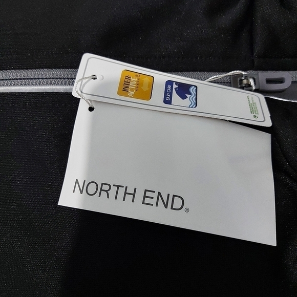 North End Moisture Wicking Fleece Lined Jacket Size XL Black and Grey - Picture 6 of 9